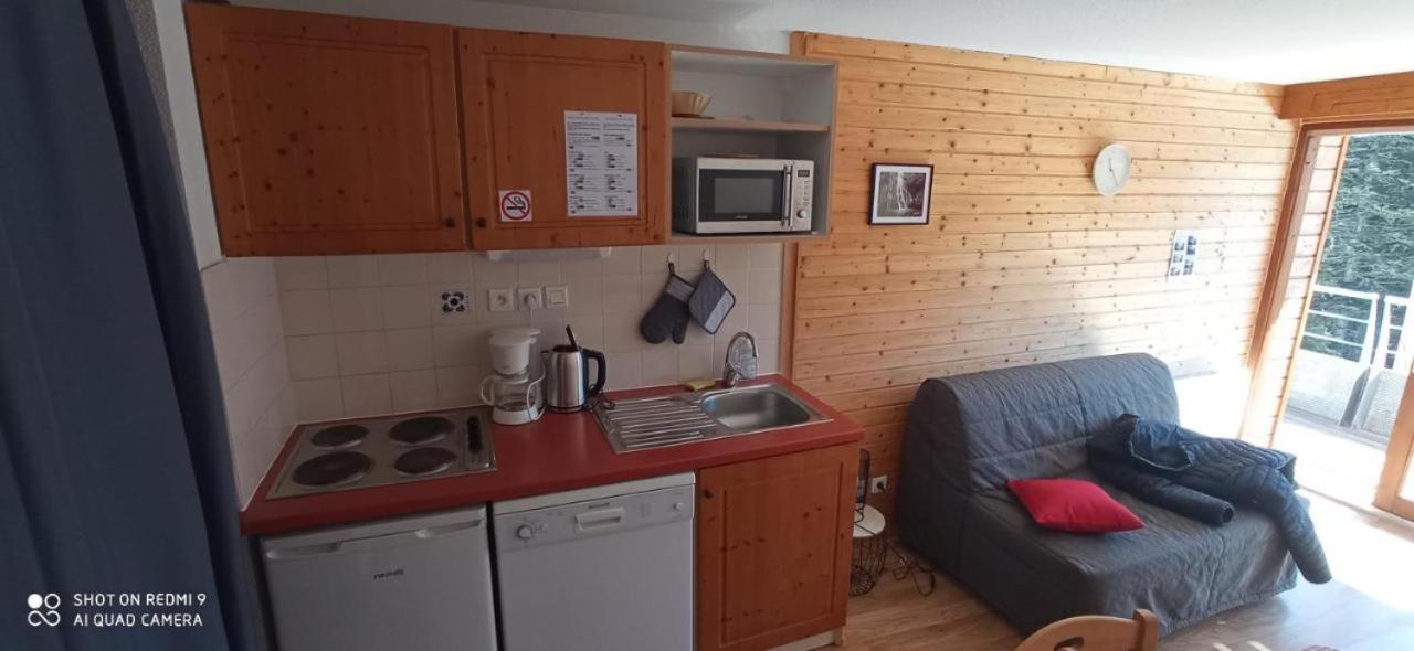 Studio Chamrousse 1700 Pour 4 Personnes - Au Calme - Avec Wifi エクステリア 写真